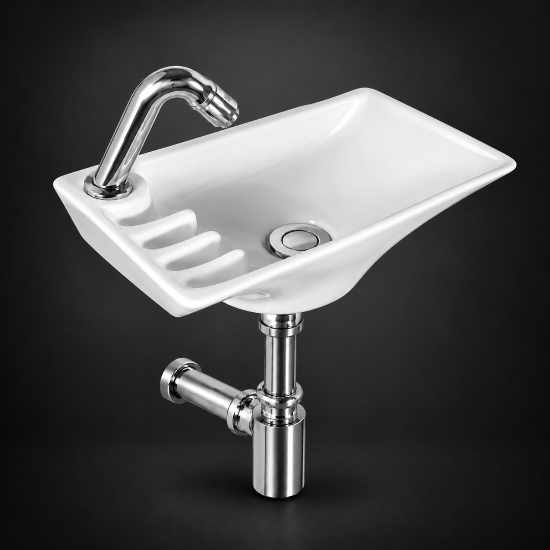 AUDI Wall Hung Basin Wash Basin - My Home Studio